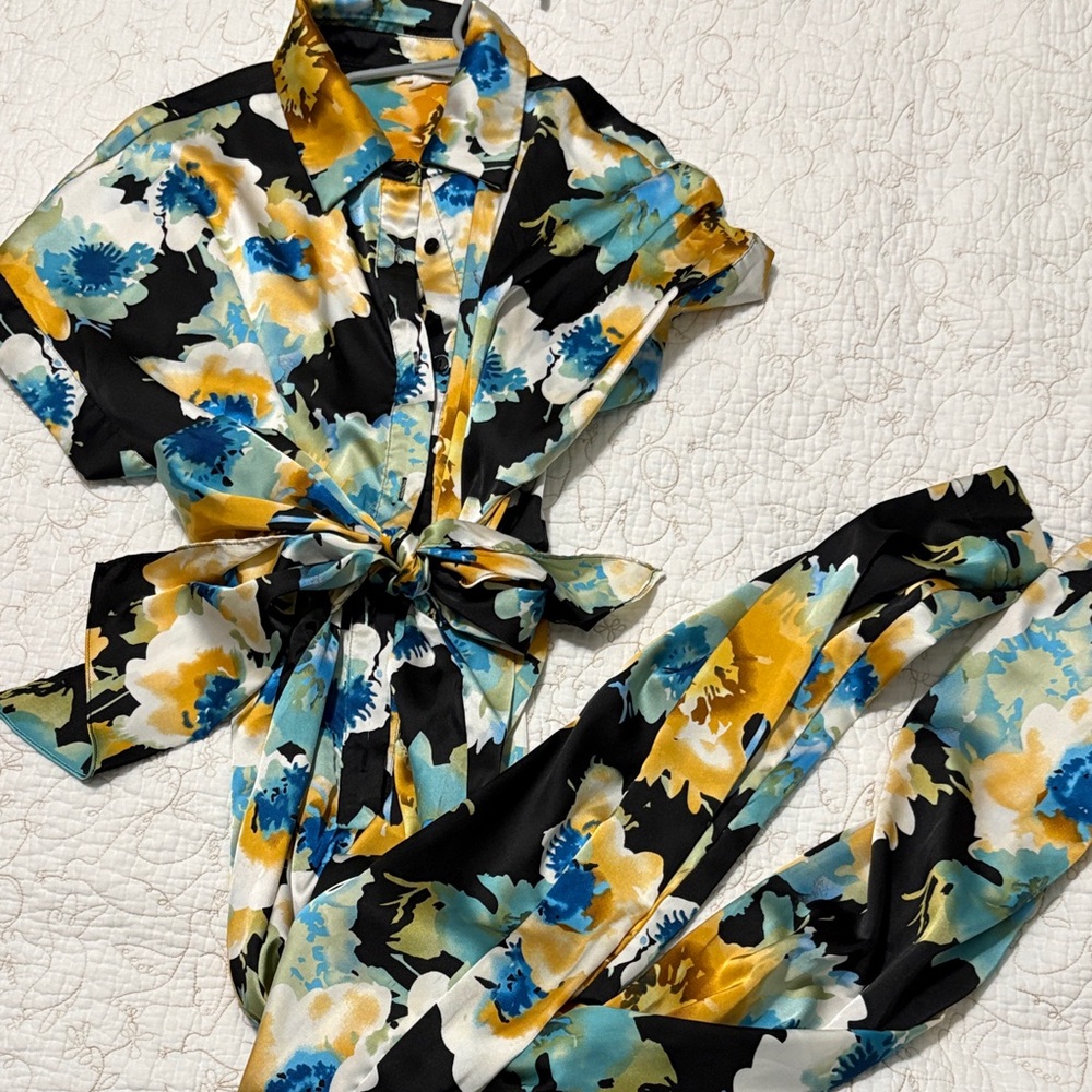 Eesome Multicolor Floral Jumpsuit